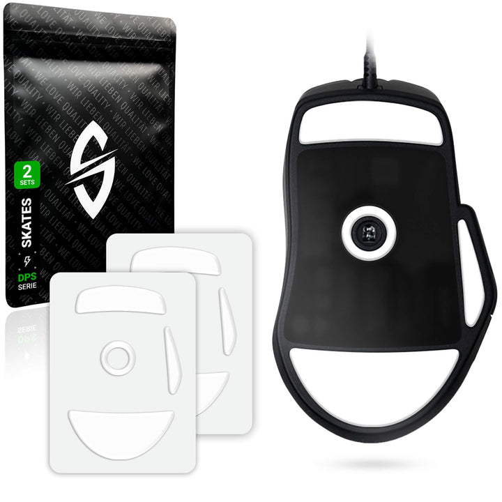 SensoryBoost DPS Glides (2er Set) kompatibel mit Roccat Kone XP, PRO - Ultra Schnell, Abgerundet, La