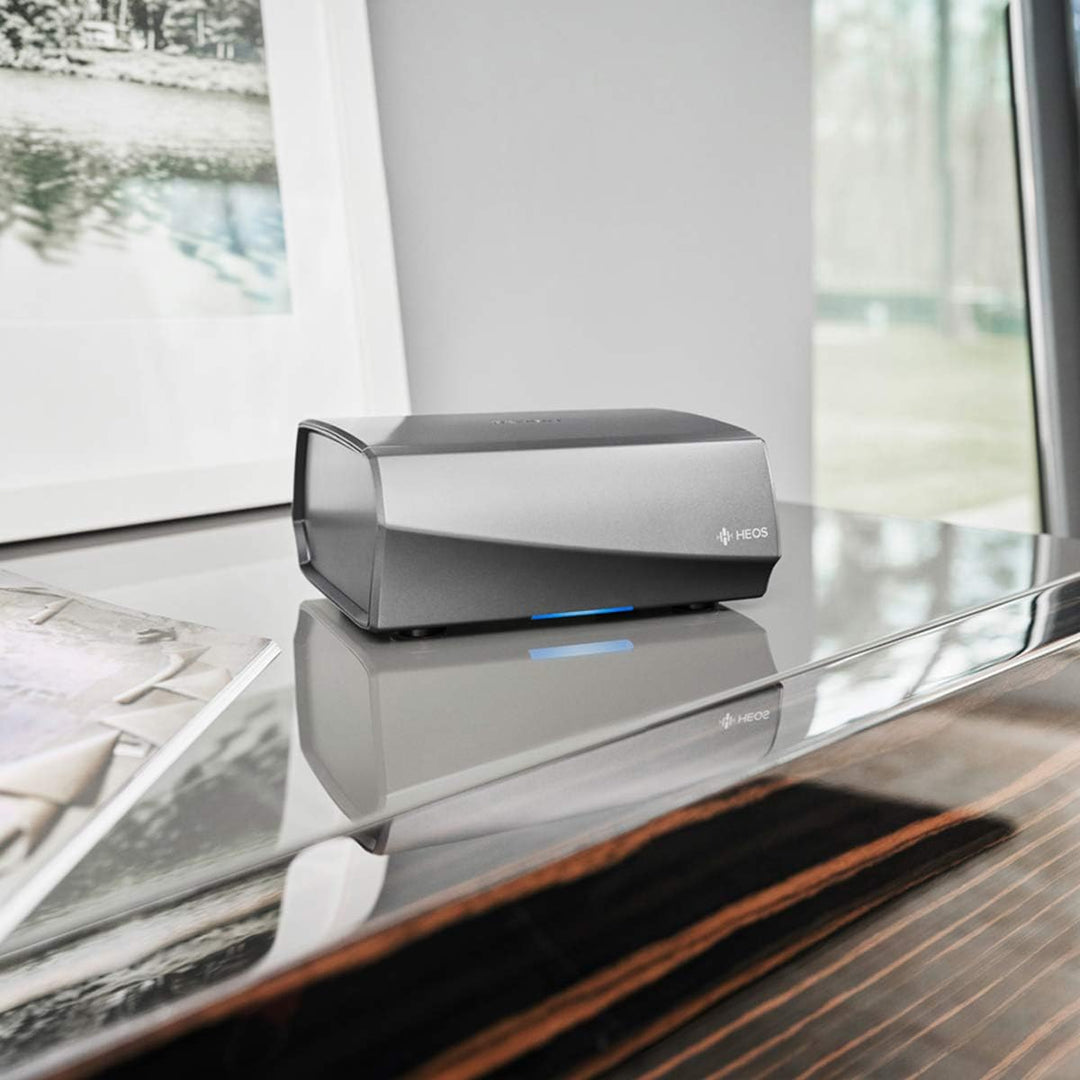 Denon HEOS by HEOSLINKHS2SRE2 Multiroom Audio-Streaming Vollverstärker (High-Res Audio, Spotify Conn