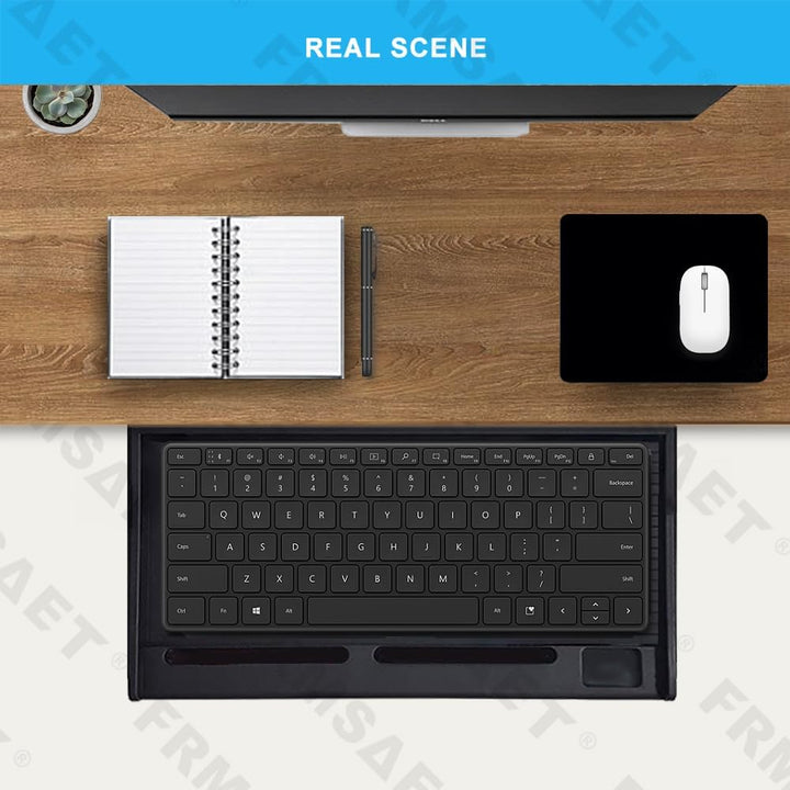 FRMSAET Office Supplies Holder Möbelzubehör Computer Keyboard Drawer Organizer Under Desk Mehrzweckf