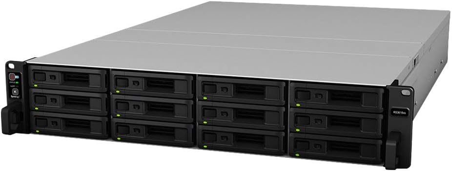 Synology RS3618XS 12-Bay NAS Rack Gehäuse