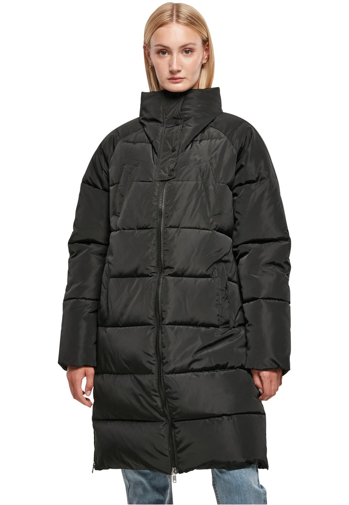 Urban Classics Damen Jacke, Schwarz