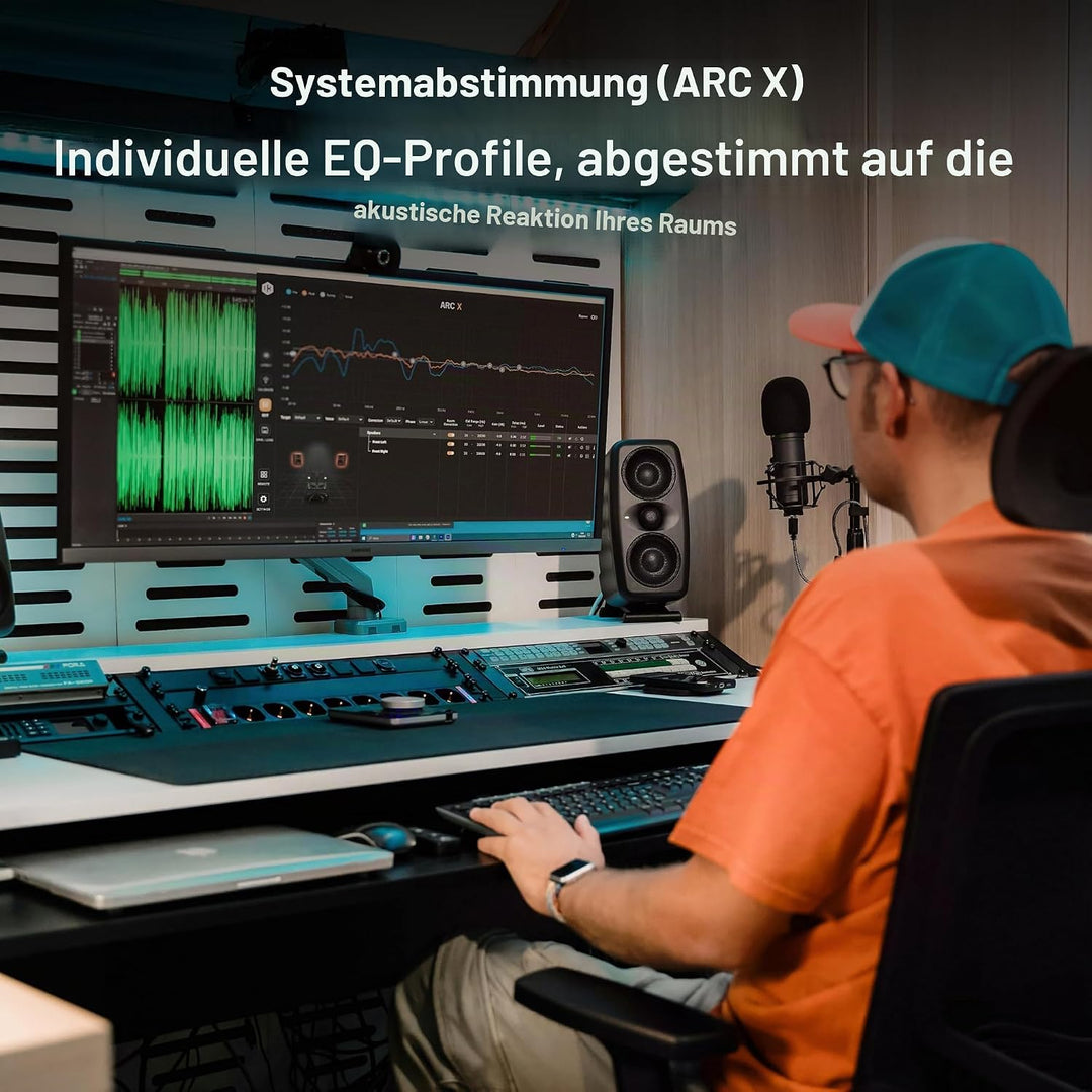 IK Multimedia ARC Studio. Standalone advanced room correction system. Includes hardware processor un