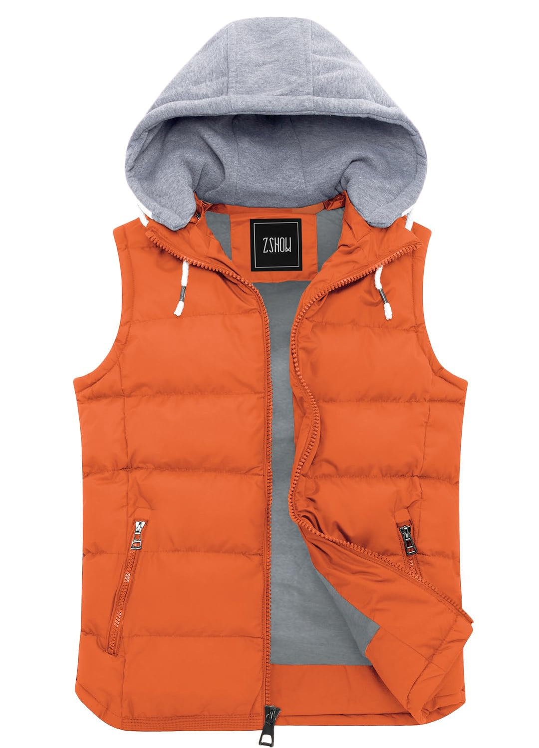 ZSHOW Herren Winter Weste Gesteppte Polsterung Puffer Ärmellos Jacke Warme Outdoor Weste Körperwärme