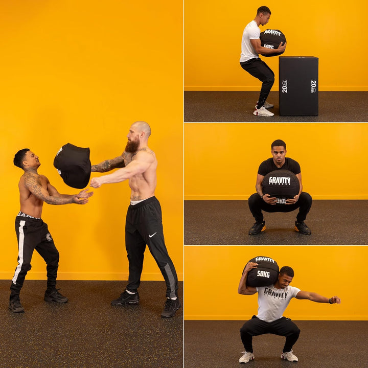 Gravity Fitness Robuster Strongman Sandsack, 50 kg – 150 kg 50kg, 50kg