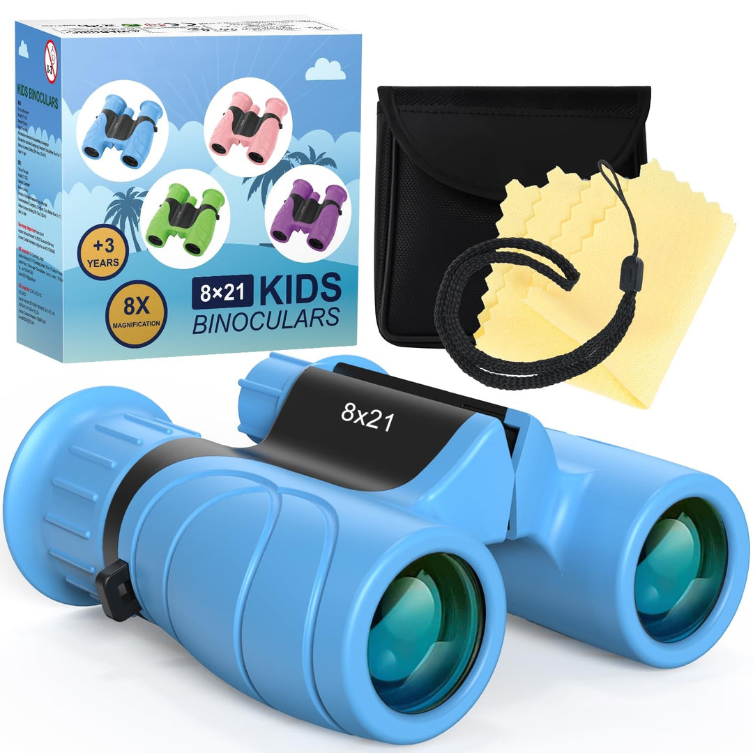 Fernglas für Kinder, 8x21 Ferngläser Klein Fernglas Klein für Erwachsene und Kinder, HD Feldstecher
