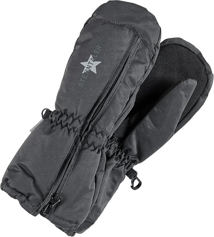 Sterntaler Stulpen-Handschuhe mit mittigem Reissverschluss 2 Eisengrau, 2 Eisengrau