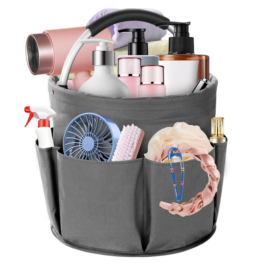 Putzmittel Organizer, Faltbarer Putztasche, Putzmittel Aufbewahrung mit Griff und 6 Tasche, Putzkorb