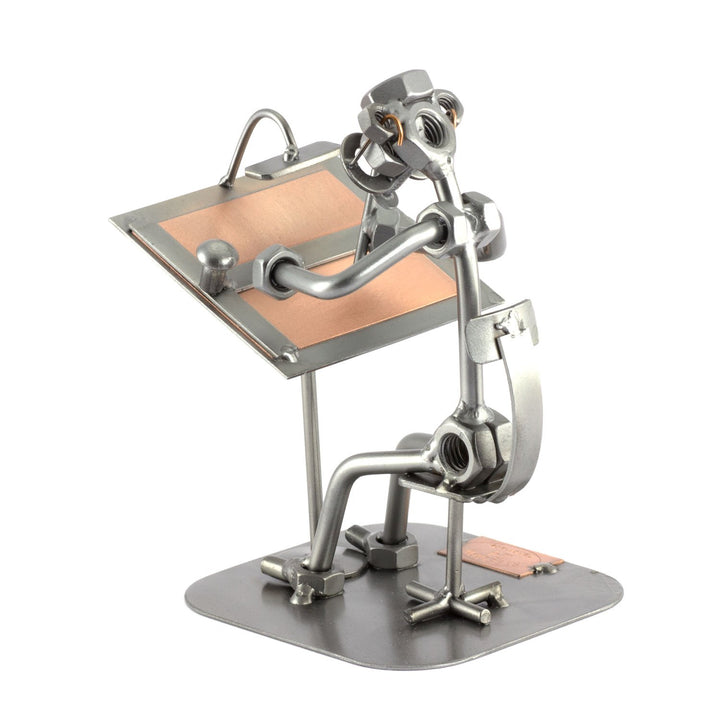 Steelman24 I Schraubenmännchen Technischer Zeichner I Made in Germany I Handarbeit I Geschenkidee I