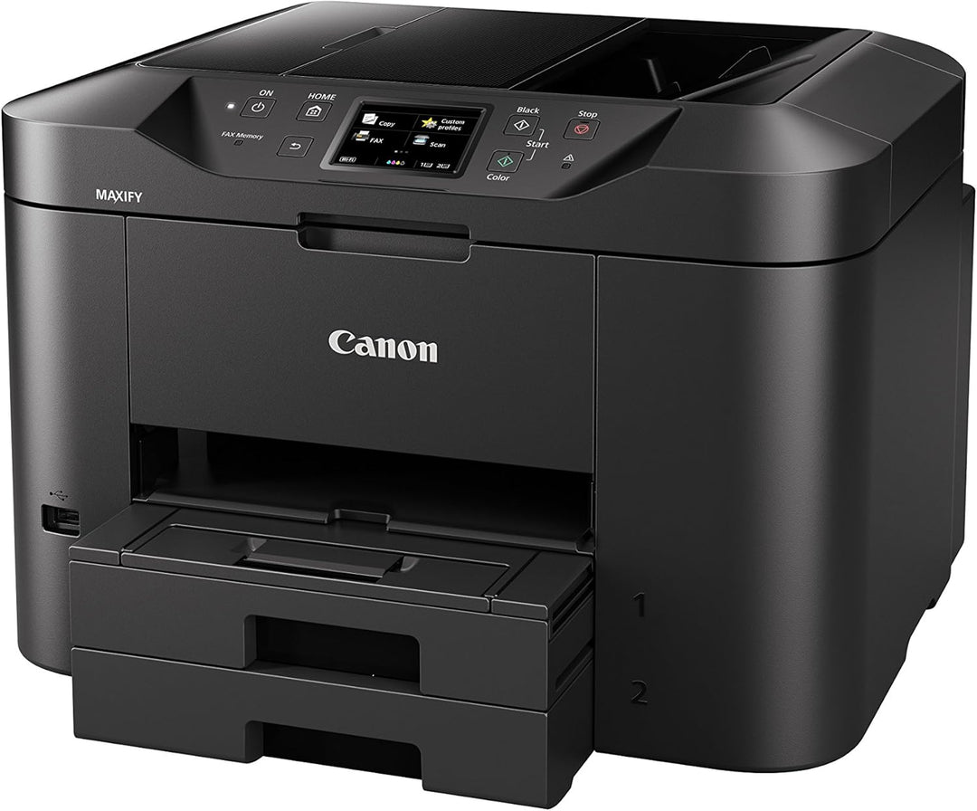 Canon Maxif MB2750 Inkjet Multifunktionsdrucker, 24 ipm Schwarz/Weiss, 15.5 ipm mit Farbe, 600 x 120