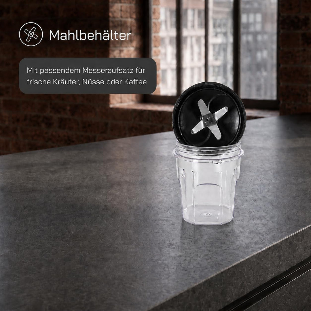 Standmixer BLEND 5010 | Standmixer Glas 1,75 L | 1400 W | stufenlose Regulierung | Mixer Küche mit S