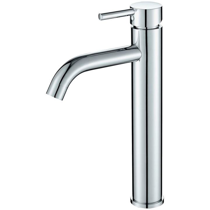 VALAZ Wasserhahn Bad Hoch Verchromt | Einhebelmischer Waschbecken, Warm und Kaltwassermischer, Wasse