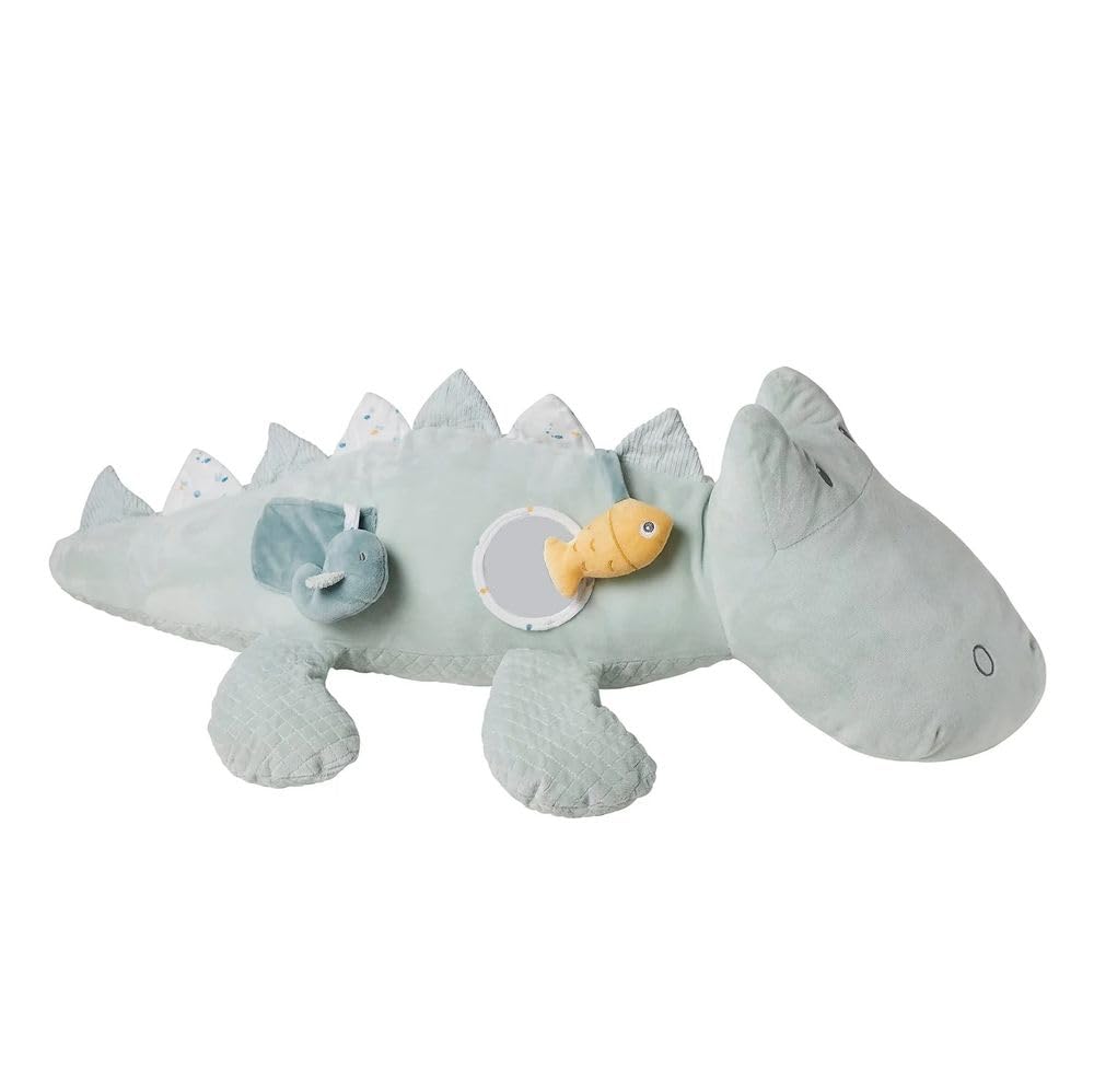 Nattou Aktiv-Spielzeug Krokodil Romeo, Aus Polyester, Mit verschiedenen Aktivitäten, Ca. 28 cm, Rome