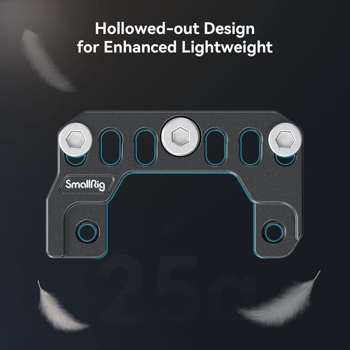 SMALLRIG Montageplatte Adapter Plate zur Befestigung FX3 / FX30 XLR-Griffs am Kamerakäfig 2999/3241