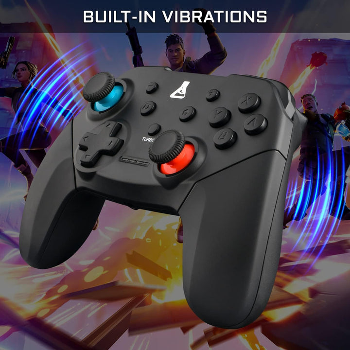 THE G-LAB K-Pad THORIUM Switch Wireless Bluetooth Gaming Controller mit integrierter Vibration, Game