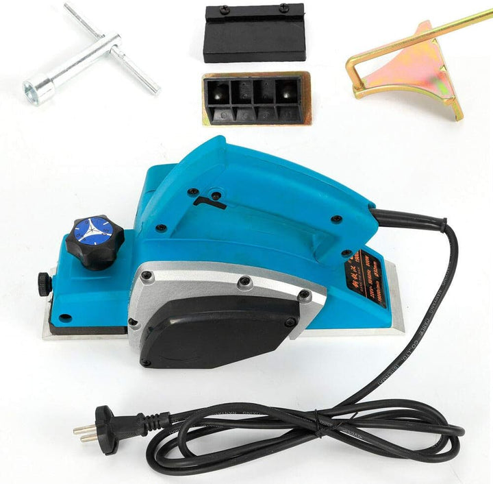 800W Elektrische Leistung Holzhobel Handheld, Tragbares Holzpolieren Parallele Falzführungen Holzbea