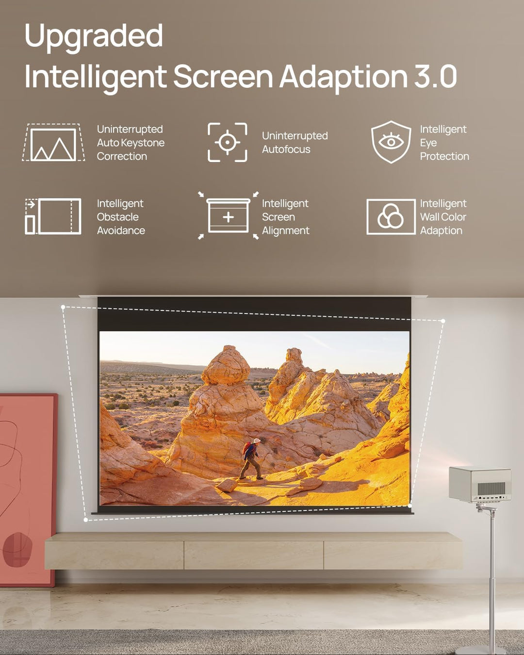 XGIMI Horizon Ultra 4K Beamer Heimkino mit Dolby Vision, Dual Light Heimkinoprojektor, ISA 3.0, 2300