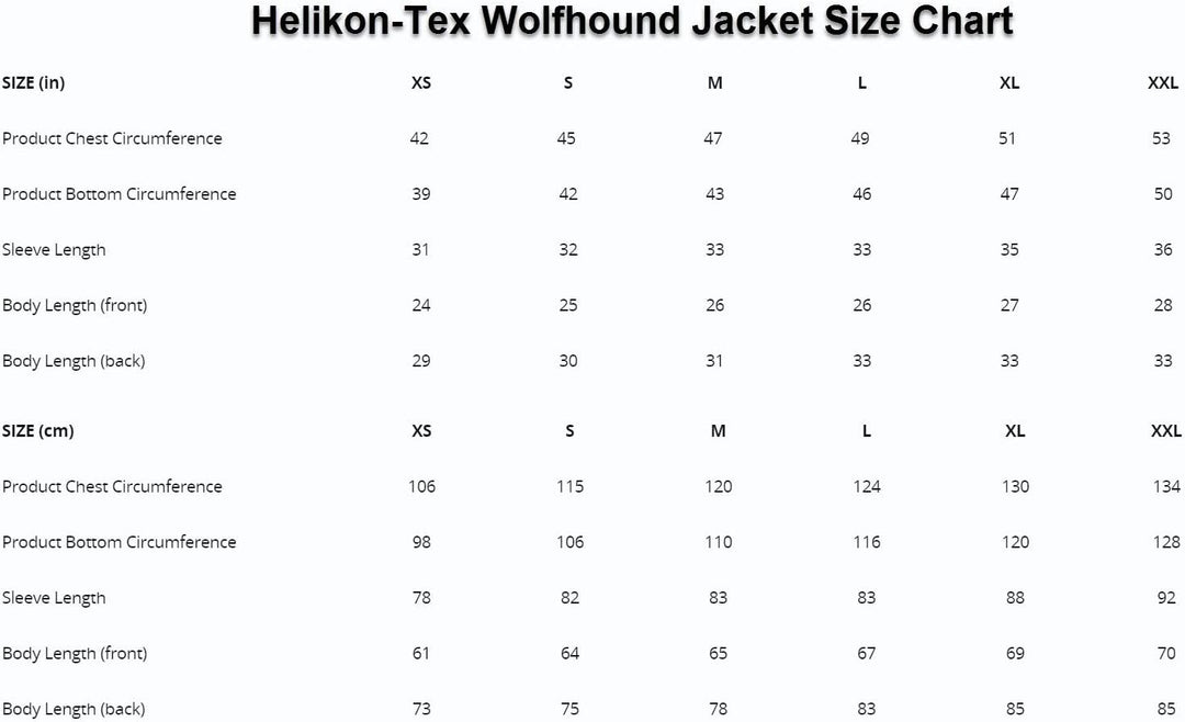 Helikon-Tex Wolfhound Jacke - Climashield Apex 67g - Schwarz XS Coyote - 11, XS Coyote - 11