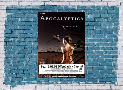 Apocalyptica - Reflections, Frankfurt 2003 » Konzertplakat/Premium Poster | Live Konzert Veranstaltu