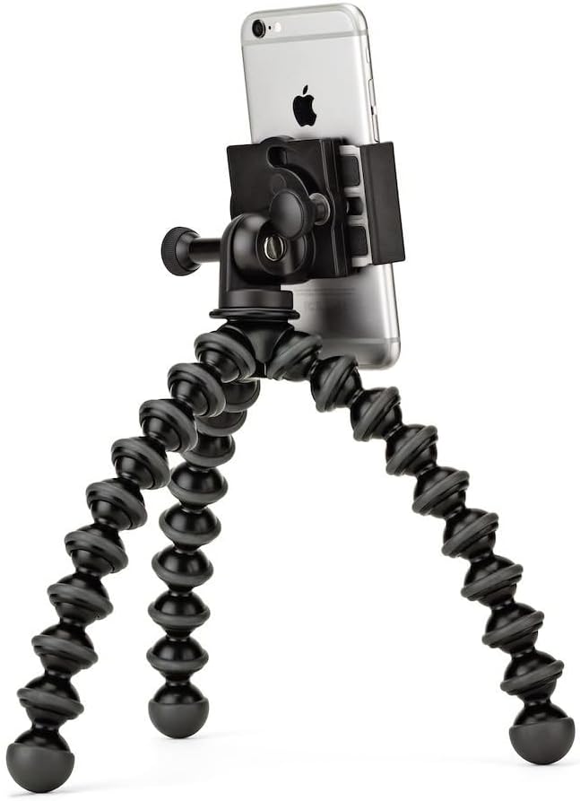 JOBY JB01390-BWW GripTight PRO + GorillaPod Stativ Premium-Universalklemme für Stativmontage + Flexi