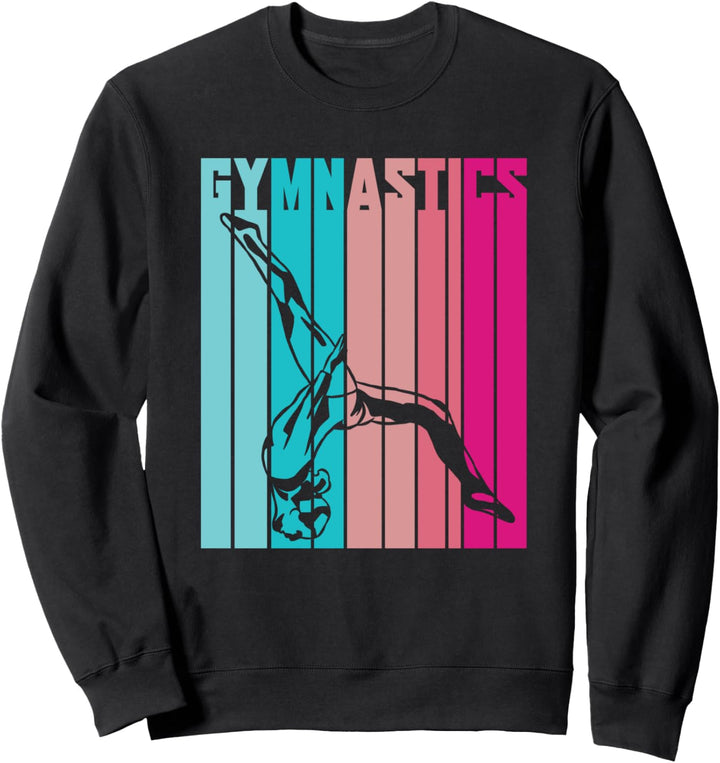 Retro RSG Turnerin - Vintage Rhythmische Sportgymnastik Sweatshirt