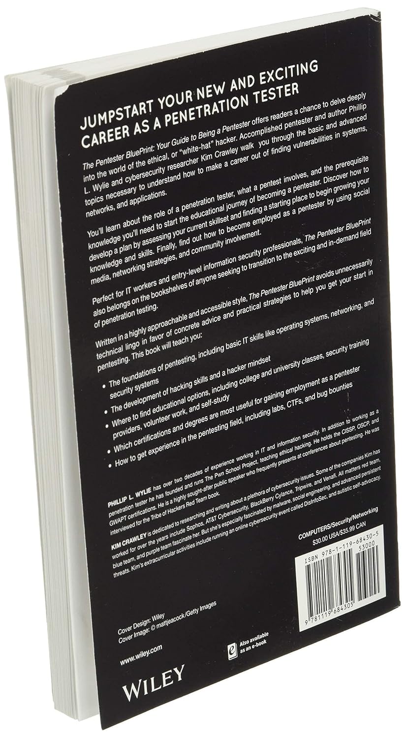 The Pentester BluePrint: Starting a Career as an Ethical Hacker, Taschenbuch