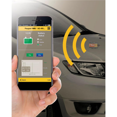 Tool It 024212 Verbindungstester für alle Batterien, Bluetooth, 60 mm x 44 mm x 14 mm