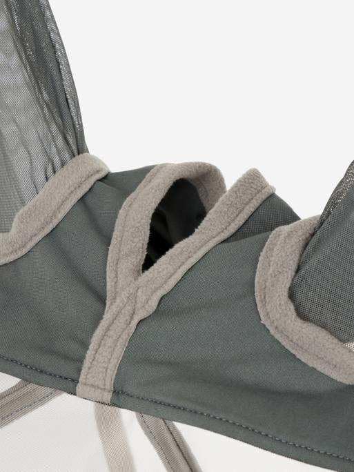 LeMieux Armour Shield Pro Fly Mask Half Fliegenmaske XL grau, XL grau