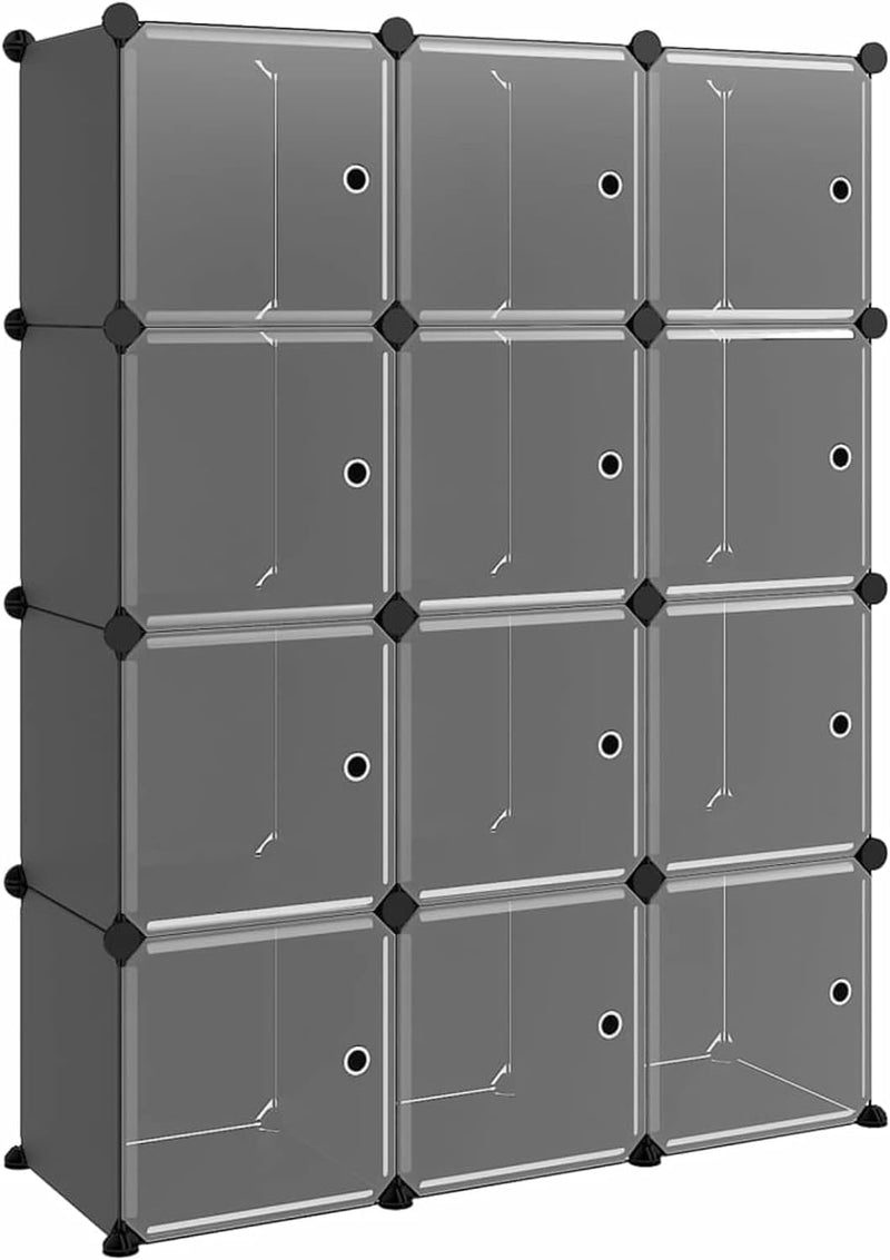 Tidyard Wandregal Schweberegal Würfelregal Wandregalen Bücherregal Regalsystem 94,5 x 31,5 x 124 cm