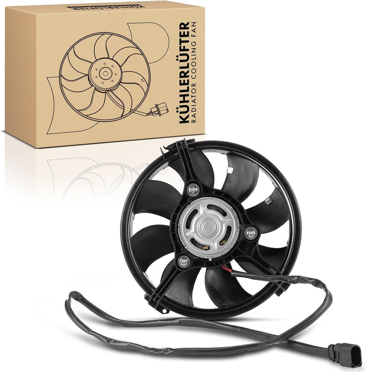 Frankberg Lüfter Motorkühlung Kühlerlüfter Kompatibel mit Pa.ssat 3B3 1.6L-2.8L 2000-2005 A4 8D2 B5
