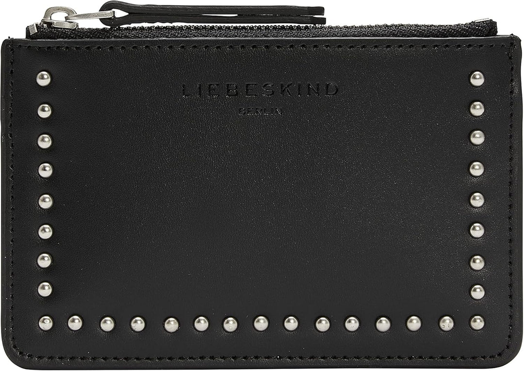 Liebeskind Berlin PB STUD ANI Star Geldbörse, Extra Small (HxBxT 8.5cm x 13.5cm x 0.3cm), Black
