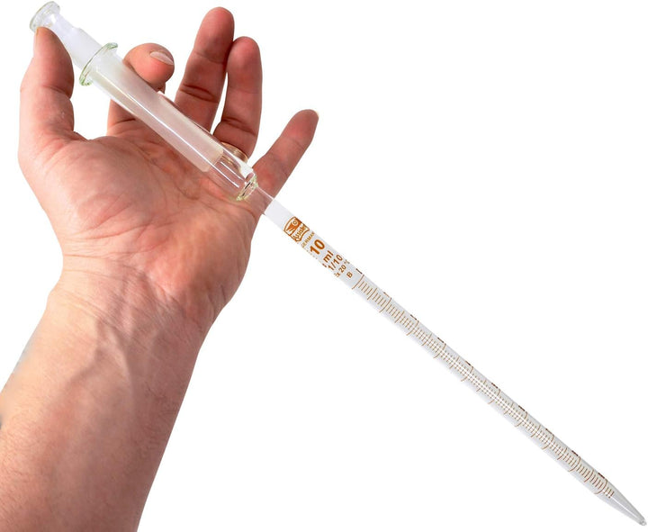 'Hecht' Sicherheits-Pipette ❀ 10 ml ❀ Laborpipette ❀ perfekt zum Umfüllen und Trennen von ätherische