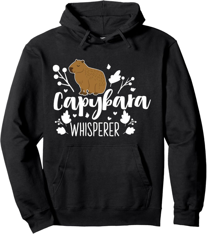 Capybara Whisperer - Unique Carpincho Giant Cavy Rodent Gift Pullover Hoodie