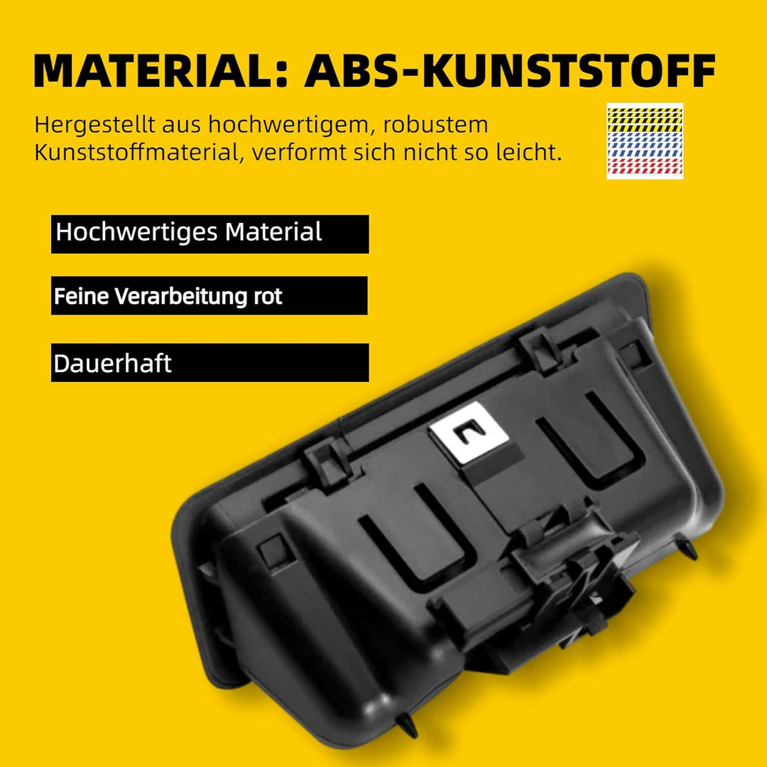 Heckklappe Kofferraumdeckel Kofferraum Taster 51247118158 Heckklappe Öffner Schalter Kofferraumdecke