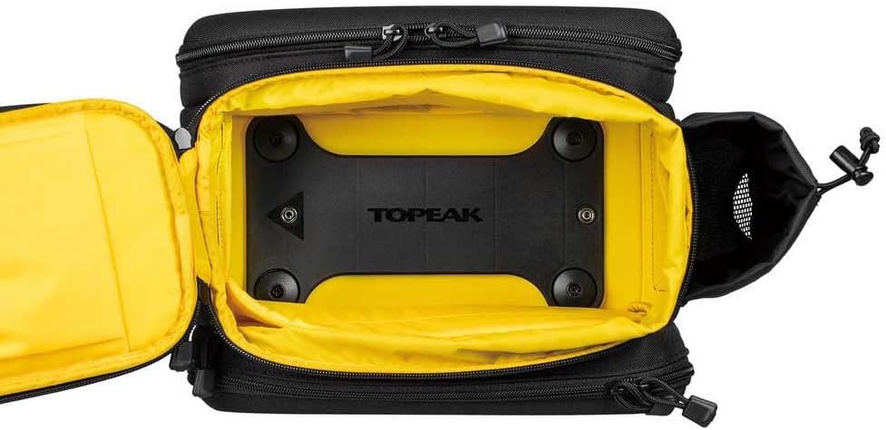 Topeak Unisex – Erwachsene MTM TrunkBag DXP Lenkertasche, Schwarz, 36 x 25 x 21.5-29 cm