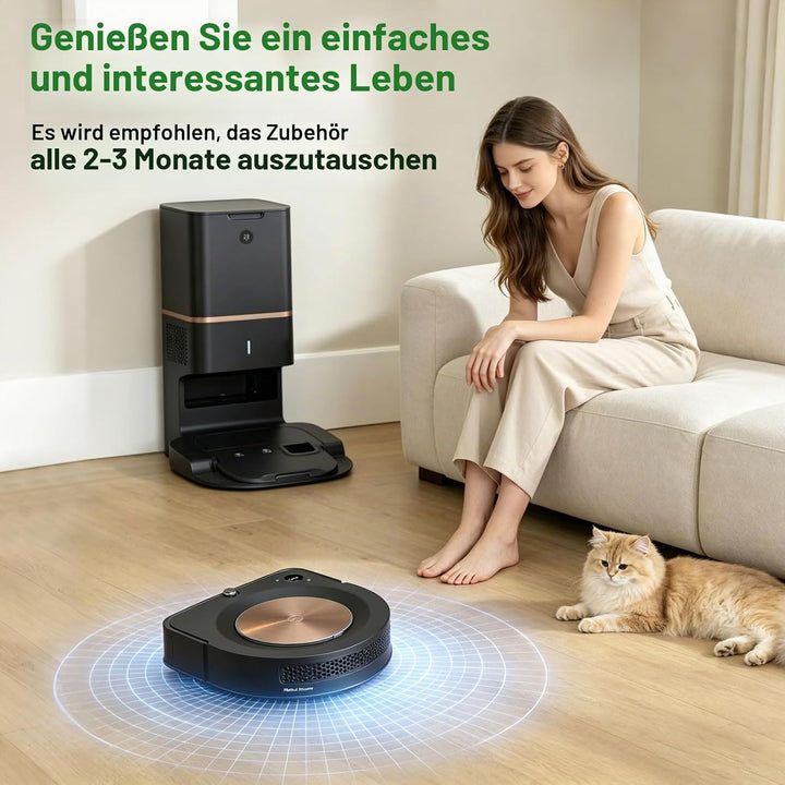 Ersatzteile passend für iRobot Roomba s9 (9150) s9 + s9 Plus (9550) Wi-Fi-Roboter-Staubsauger-Kits d