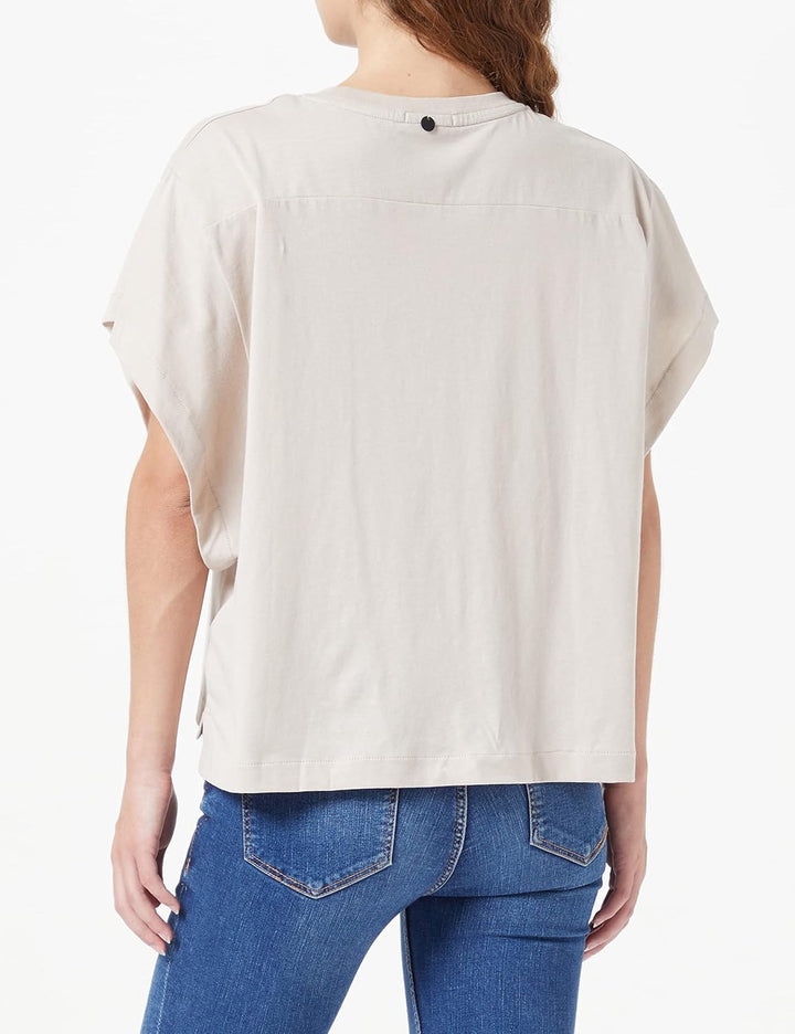 REPLAY Damen T-Shirt S 984 Sand, S 984 Sand
