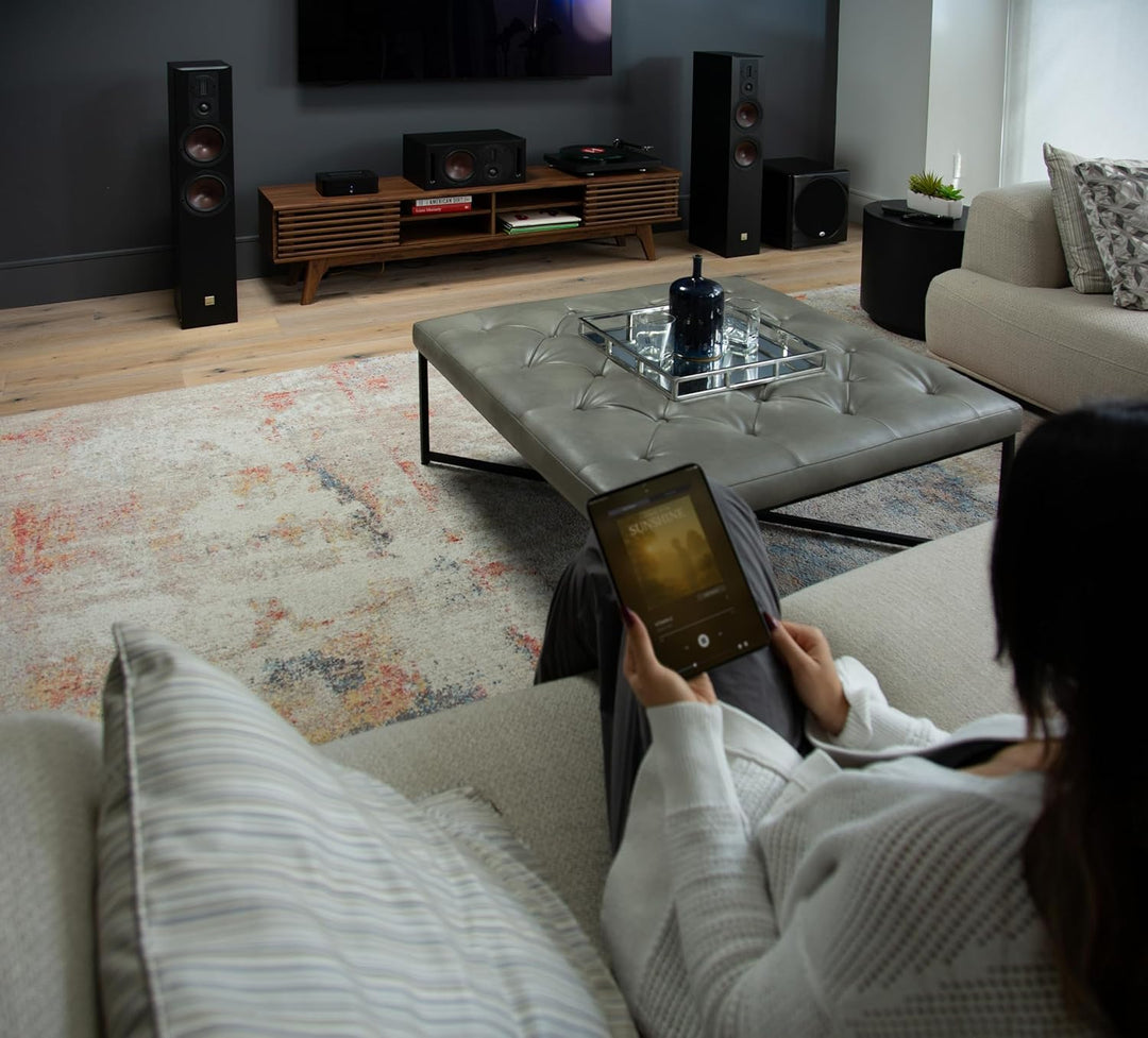 Bluesound Powernode (2025) Kabelloser Multiroom High Resolution Music Streaming Verstärker 100W x 2