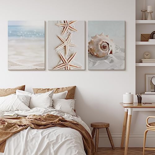 Muralo - Wandbilder Set - Leinwand Bilder Set Aufhängefertig - das Leinwandbilder Set - Bilder für W