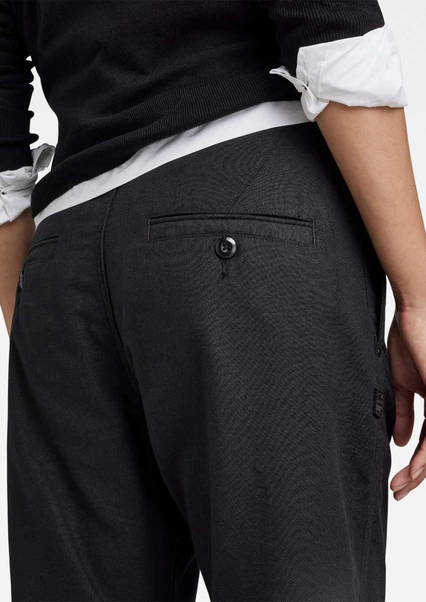 G-STAR RAW Damen Chino Relaxed 23W Schwarz (Dk Black D22151-d299-6484), 23W Schwarz (Dk Black D22151