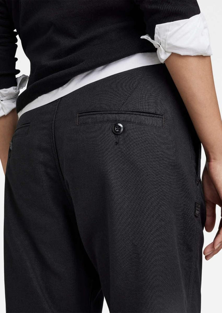 G-STAR RAW Damen Chino Relaxed 23W Schwarz (Dk Black D22151-d299-6484), 23W Schwarz (Dk Black D22151
