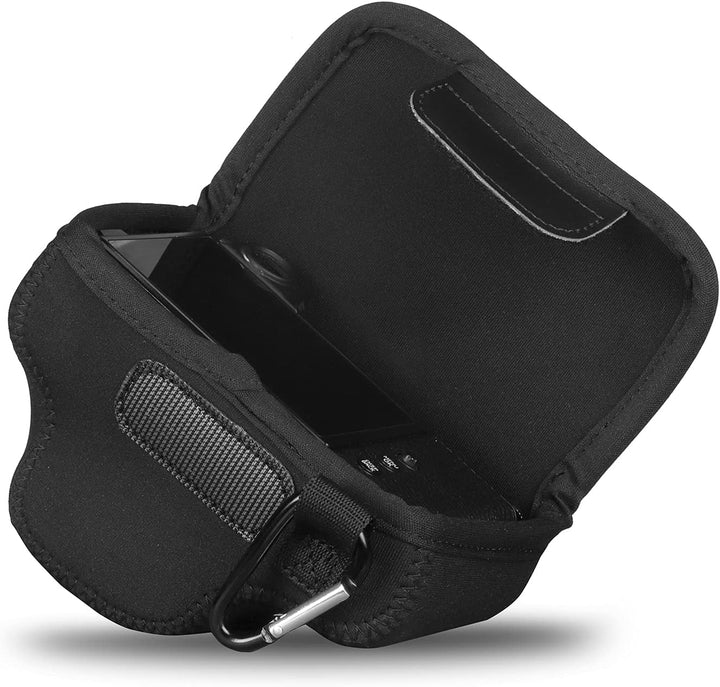 MegaGear MG1983 Ultraleichte Kameratasche aus Neopren kompatibel mit Fujifilm X Series X-E4 - Schwar