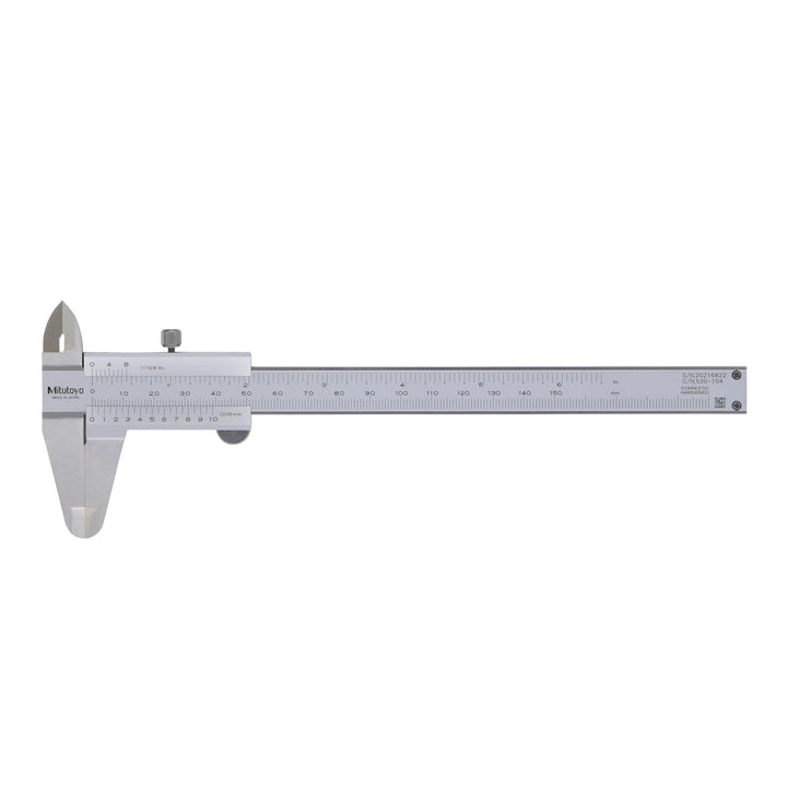 Mitutoyo Messschieber 0-150mm 530-104 Einzelbett, Einzelbett