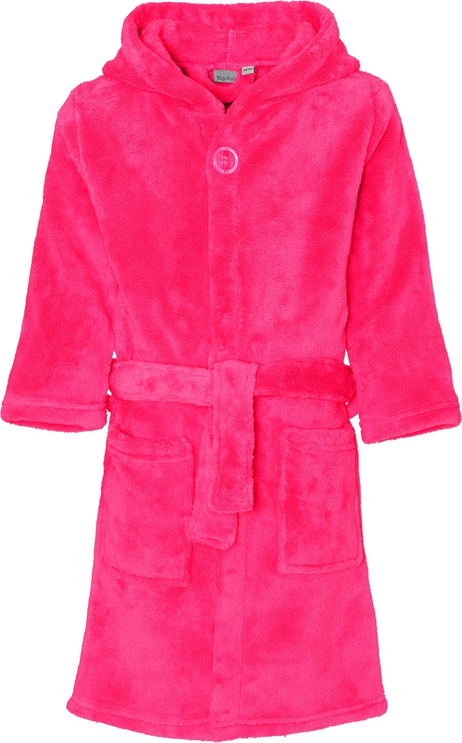 Playshoes Unisex Kinder Fleece-Bademantel Morgenmantel 86-92 Rosa, 86-92 Rosa