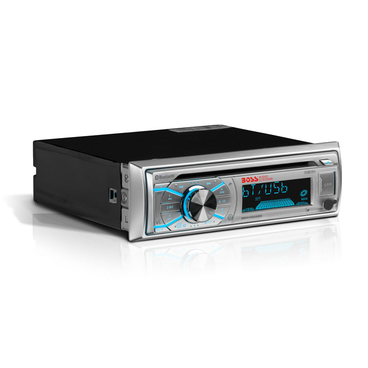 BOSS Audio MR508UABS Single Din, Bluetooth, CD/MP3/WMA/USB/SD AM/FM, wetterfest, Marine Stereo, kabe