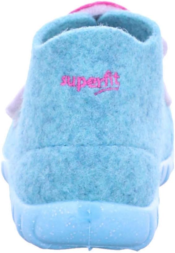 Superfit Baby-Mädchen Happy Hausschuhe 24 EU Turchese 7500, 24 EU Turchese 7500