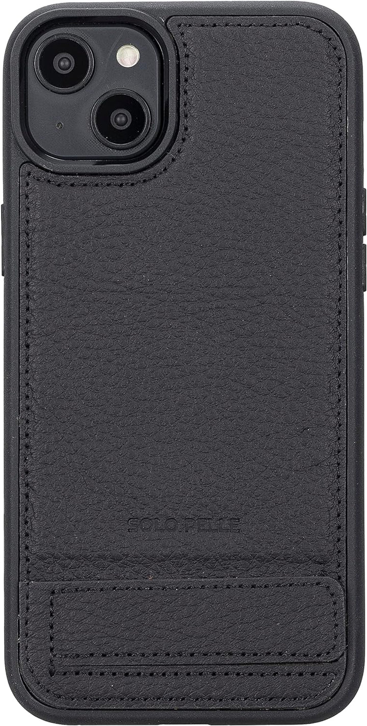 Solo Pelle Lederhülle für das iPhone 14 Plus in 6.7 Zoll Case Leder Hülle Ledertasche Backcover aus