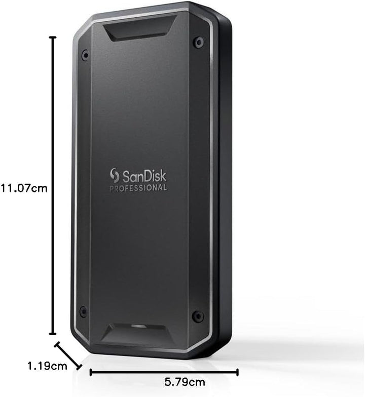 SanDisk® PROFESSIONAL PRO-G40™ SSD 1 TB (mobile SSD, robuste NVMe™ SSD mit Thunderbolt™ 3, USB-C™, b