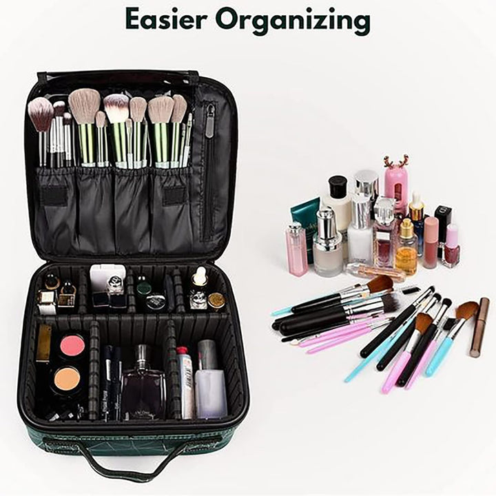 TANTOMI Kosmetiktasche Damen Portable Kosmetikkoffer Damen, Professionelle Make up Tasche Schminktas