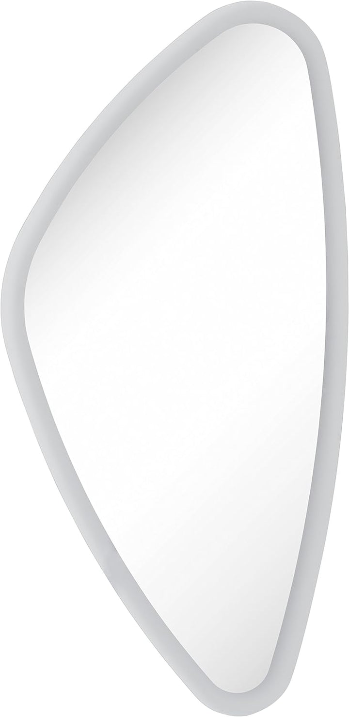 FACKELMANN LED Spiegel Organic Mirrors/Wandspiegel mit umlaufender LED-Beleuchtung/Masse (B x H x T)