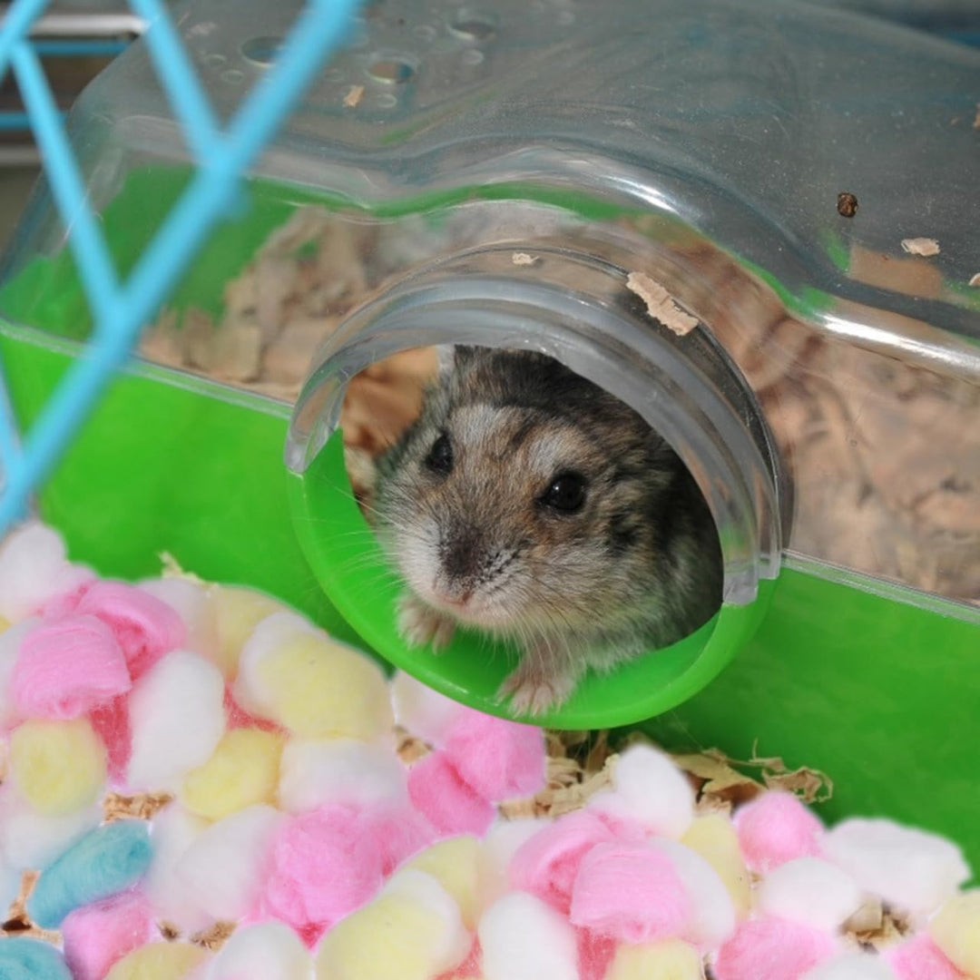 Sosoport Hamster Wattebausch 5Er Pack Bunte Baumwolle FüR Haustierbett Und KäFigfüLlung Warme Winter